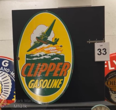 Clipper Gas sign